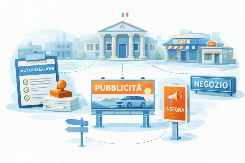 Autorizzazioni pubblicità e insegne d’esercizio