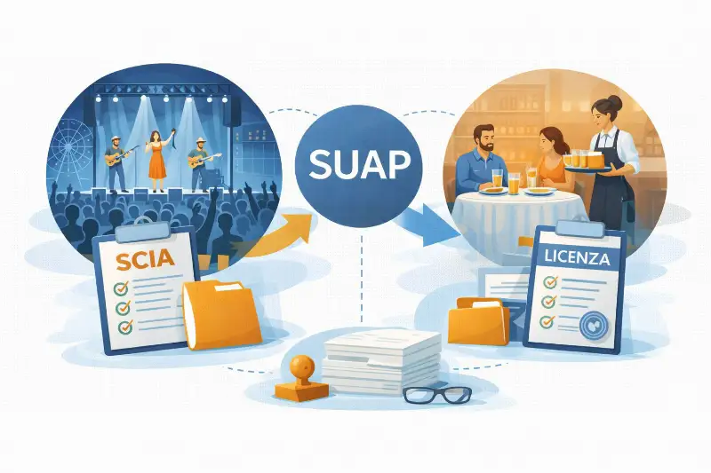 Pubblico spettacolo e somministrazione